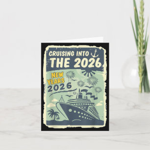 Cruising Into 2026 New Years With Family Friends E Card