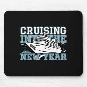 Cruising Into 2026 The New Year Eve Party Family T Mouse Pad