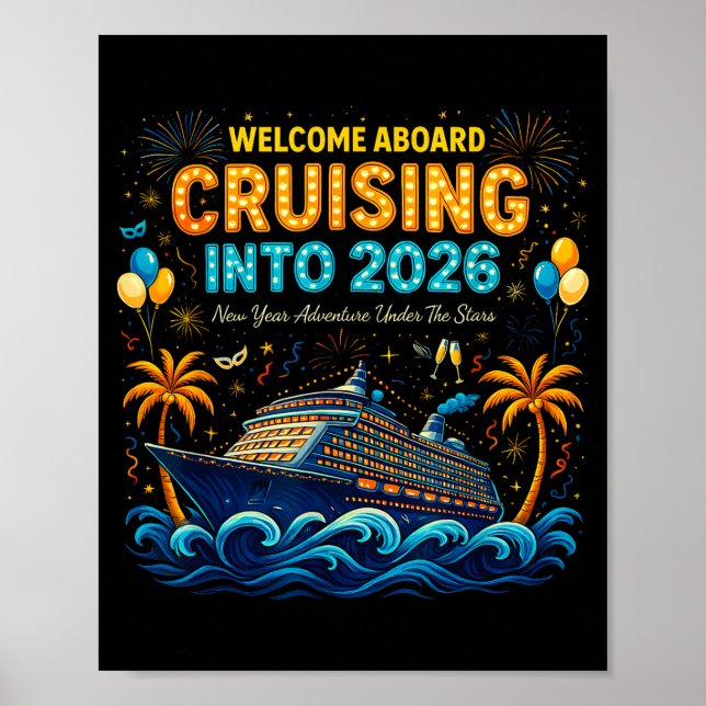 Cruising Into 2026 Trocal New Year Celebration  Poster (Front)