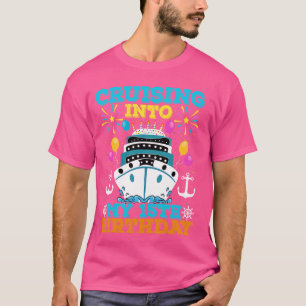 Cruising Into My 15th Birthday Party, Cruise Theme T-Shirt