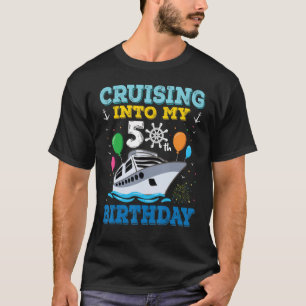 Cruising Into My 50th Birthday Party Cruise Squad  T-Shirt