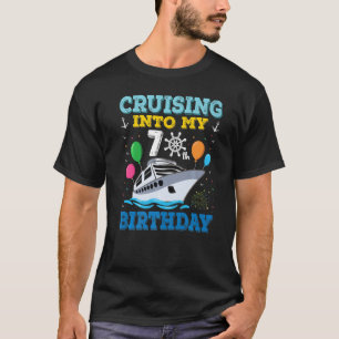 Cruising Into My 70th Birthday Party Cruise Squad  T-Shirt