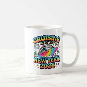 Cruising Into New Year 2026 Family Holiday Party F Coffee Mug