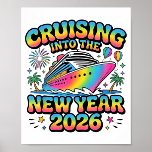 Cruising Into New Year 2026 Family Holiday Party F Poster