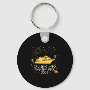 Cruising Into New Year 2026 Vacation Outfit  Key Ring