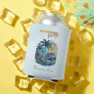 Cruising into Retirement Party, Cruise Party Can Cooler