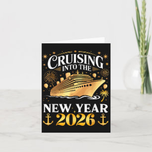Cruising Into The 2026 New Years Eve Party Family  Card