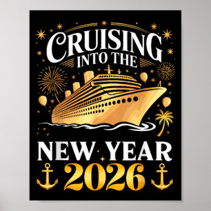 Cruising Into The 2026 New Years Eve Party Family Poster