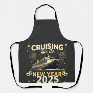 Cruising into the New Year 2025 Family Cruise Apron