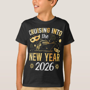 Cruising into the New Year 2026 Boy T-Shirt