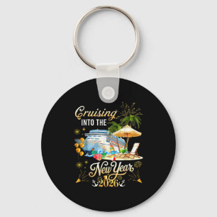 Cruising Into The New Year 2026 Happy New Year 202 Key Ring