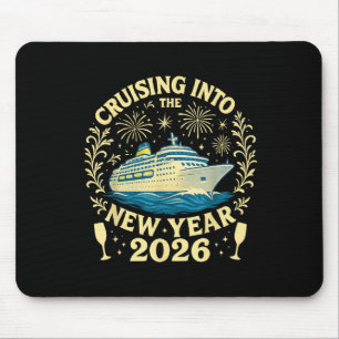 Cruising Into The New Year 2026 Happy New Year 202 Mouse Pad