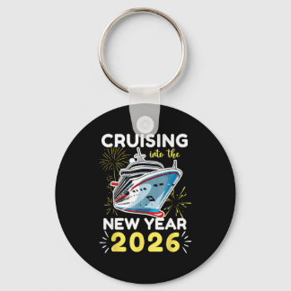 Cruising Into The New Year 2026 Key Ring