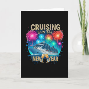 Cruising Into The New Year 2026 Sunset Cruise Vaca Card