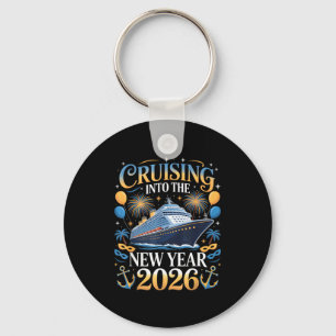 Cruising Into The New Year 2026 Vacation Design  Key Ring
