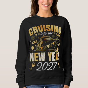 Cruising into the New Year 2027 Women Sweatshirt