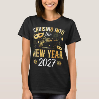 Cruising into the New Year 2027 Women T-Shirt