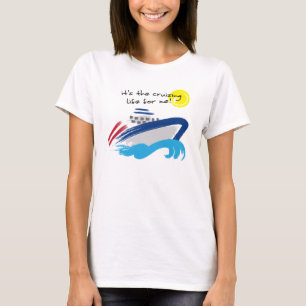 Cruising Life Ladies Baby Doll (Fitted) T-Shirt