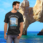 Cruising Mexico Cabo Ship Embarkation Custom Group T-Shirt<br><div class="desc">You may change the style of this shirt by choosing More > under the style option. It may be personalised in the area provide or customising by choosing the click to customise further option and changing the name, initials or words. You may also change the text colour and style or...</div>