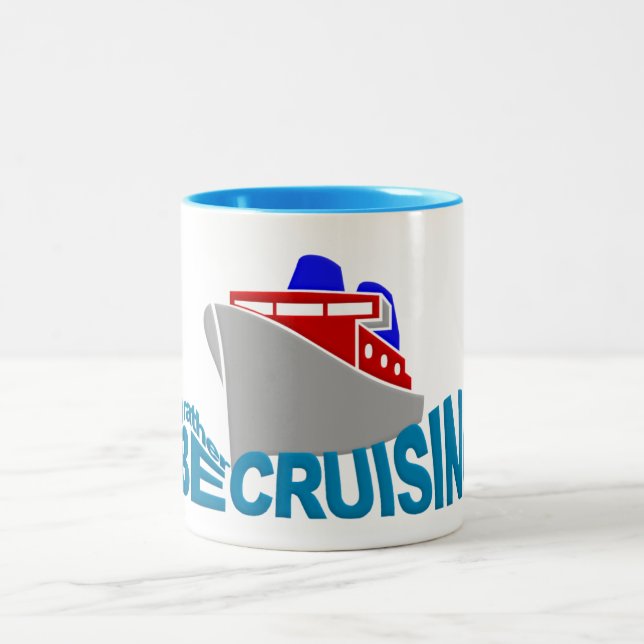 Cruising mug - choose style & colour (Center)