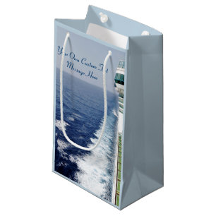 Cruising on Balcony Row Custom Small Gift Bag