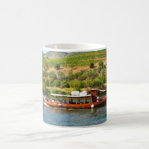 Cruising on the river Douro in Portugal Coffee Mug