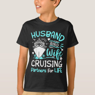 Cruising partners cruise ship vacation husband wif T-Shirt