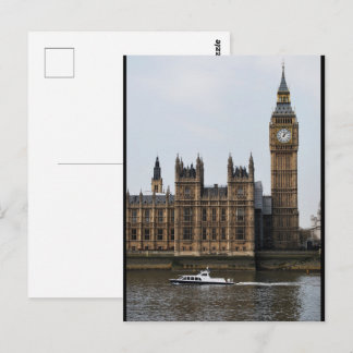 Cruising Past Parliament Postcard