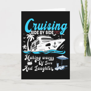 Cruising Side By Side Couple Cruise Summer Card