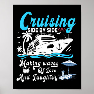 Cruising Side By Side Couple Cruise Summer  Poster