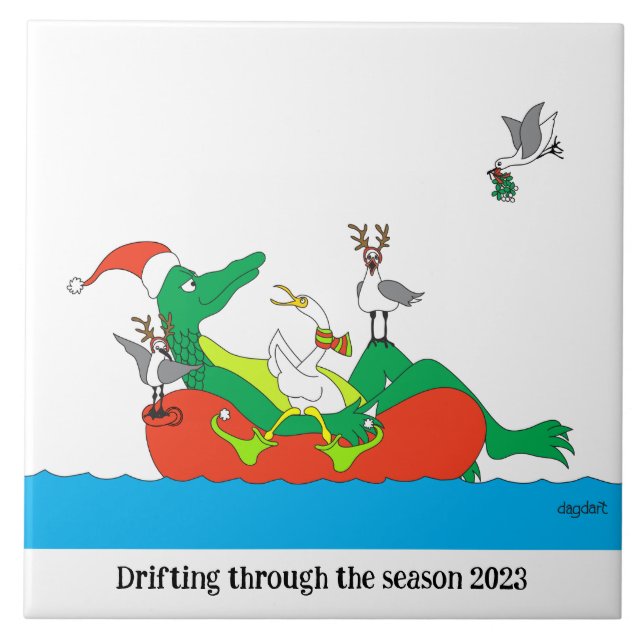 Cruising through the Season Tile (Front)