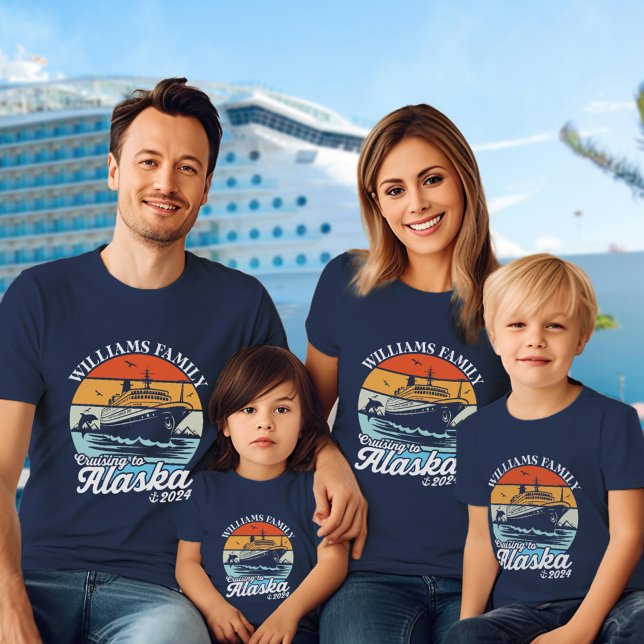 Cruising to Alaska Custom Family Matching Group  T-Shirt (Cruising to Alaska Custom Family Matching Group T-Shirt)