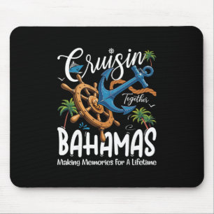 Cruising Together Bahamas Family Cruise Trip Mouse Pad