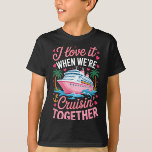 Cruising Together Matching Cruise Valentines Coupl T-Shirt