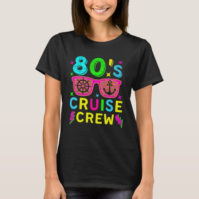 Cruising Trip 1980s Retro Style Costume 80's Cruis T-Shirt (Front)