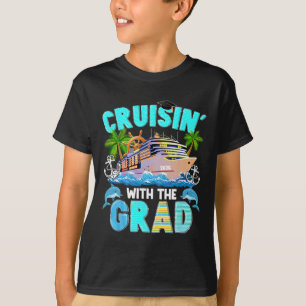 Cruising With The Grad 2026 Graduation Cruise Trip T-Shirt