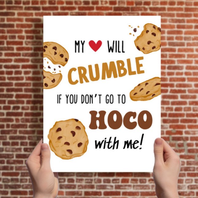 Crumble Cookies Homecoming Proposal Sign (Creator Uploaded)