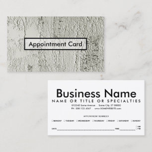 crumbling chips appointment reminder card