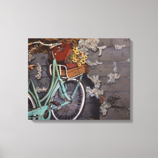 Crumbling Walls Canvas Print (Front)