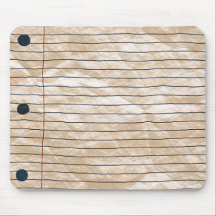 Crumpled Notepaper Mousepad