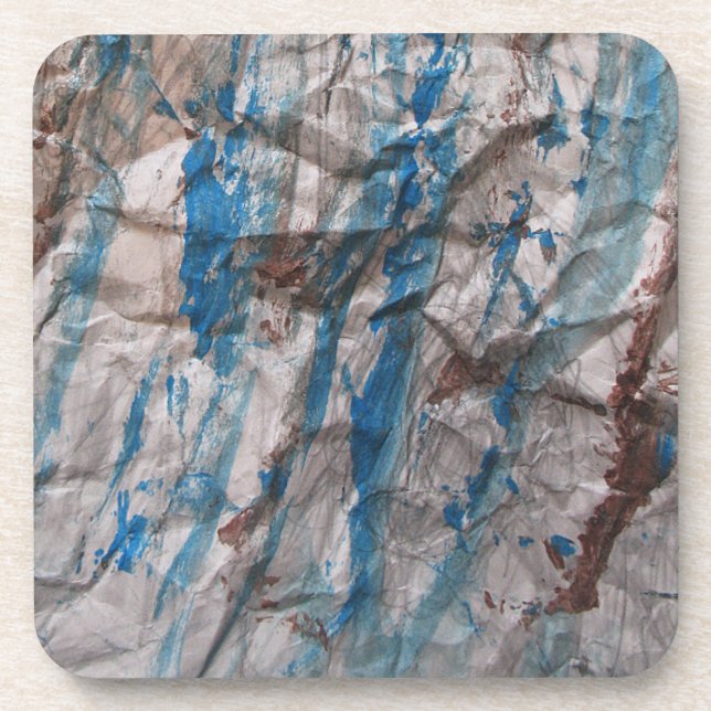 Crumpled Paper Coaster (Front)