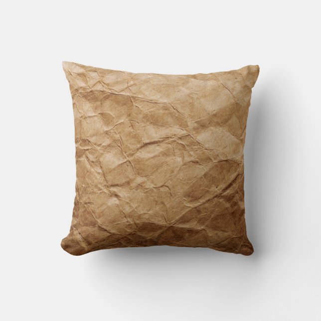 Crumpled Paper Cushion (Front)