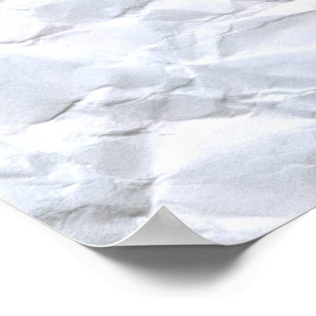 Crumpled Paper Poster (Corner)