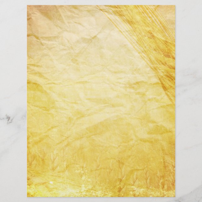 CRUMPLED PAPER YELLOWED CREAM DIGITAL TEMPLATE TEX (Front)