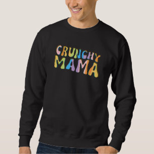 Crunch Mum All Natural Breastfeeding Modern Hippie Sweatshirt