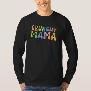 Crunch Mum All Natural Breastfeeding Modern Hippie T-Shirt