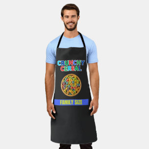 Crunchy Cereal For cereal fans Apron