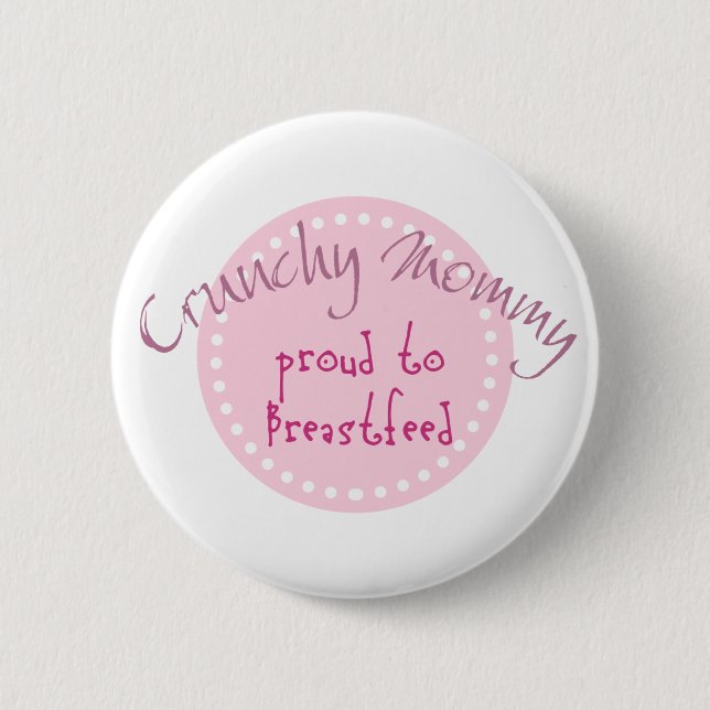 Crunchy Mummy Button (Front)