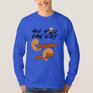 Crunchy Shrimp long sleeve T-Shirt