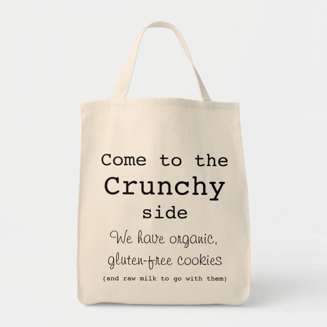 "Crunchy" Tote Bag (Front)